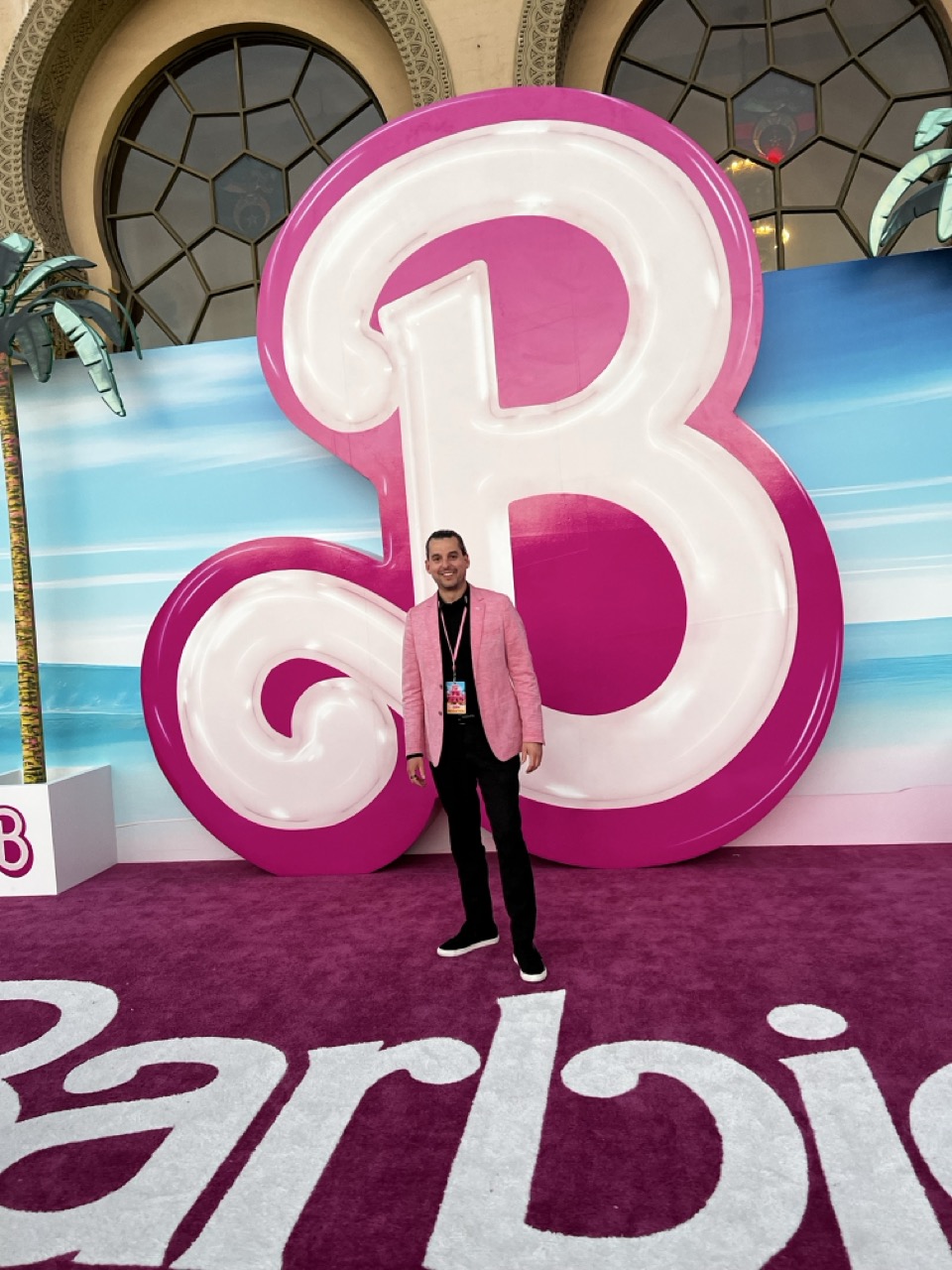 Justin Lefkovitch Barbie Premiere